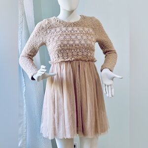 JORJ dusty  pink girls dress.